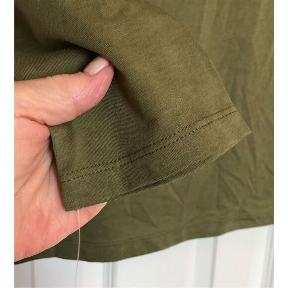 HUE - NWT - L Sz Lg Women’s Crewneck Long Sleeve Pajama Top or Top w/Jeans - Picture 6 of 15